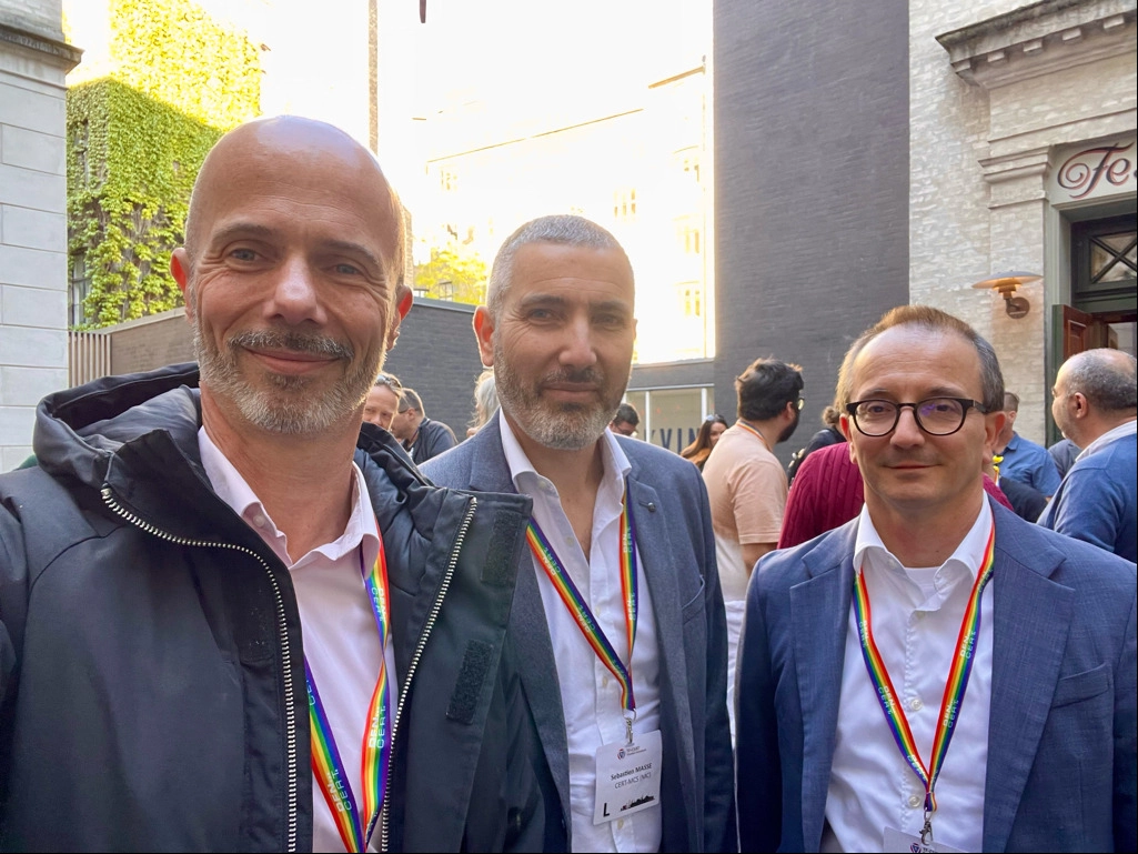 Bruno VALENTIN (CERT-MC), Sébastien MASSE (Monaco Cyber Sécurité), Frédéric FAUTRIER (AMSN)